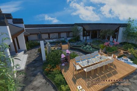 四合院中式庭院設(shè)計(jì)效